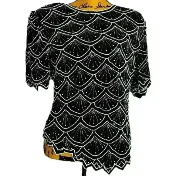 Tops - Vintage Beaded Blouse Laurence Kazar
Formal BEADED